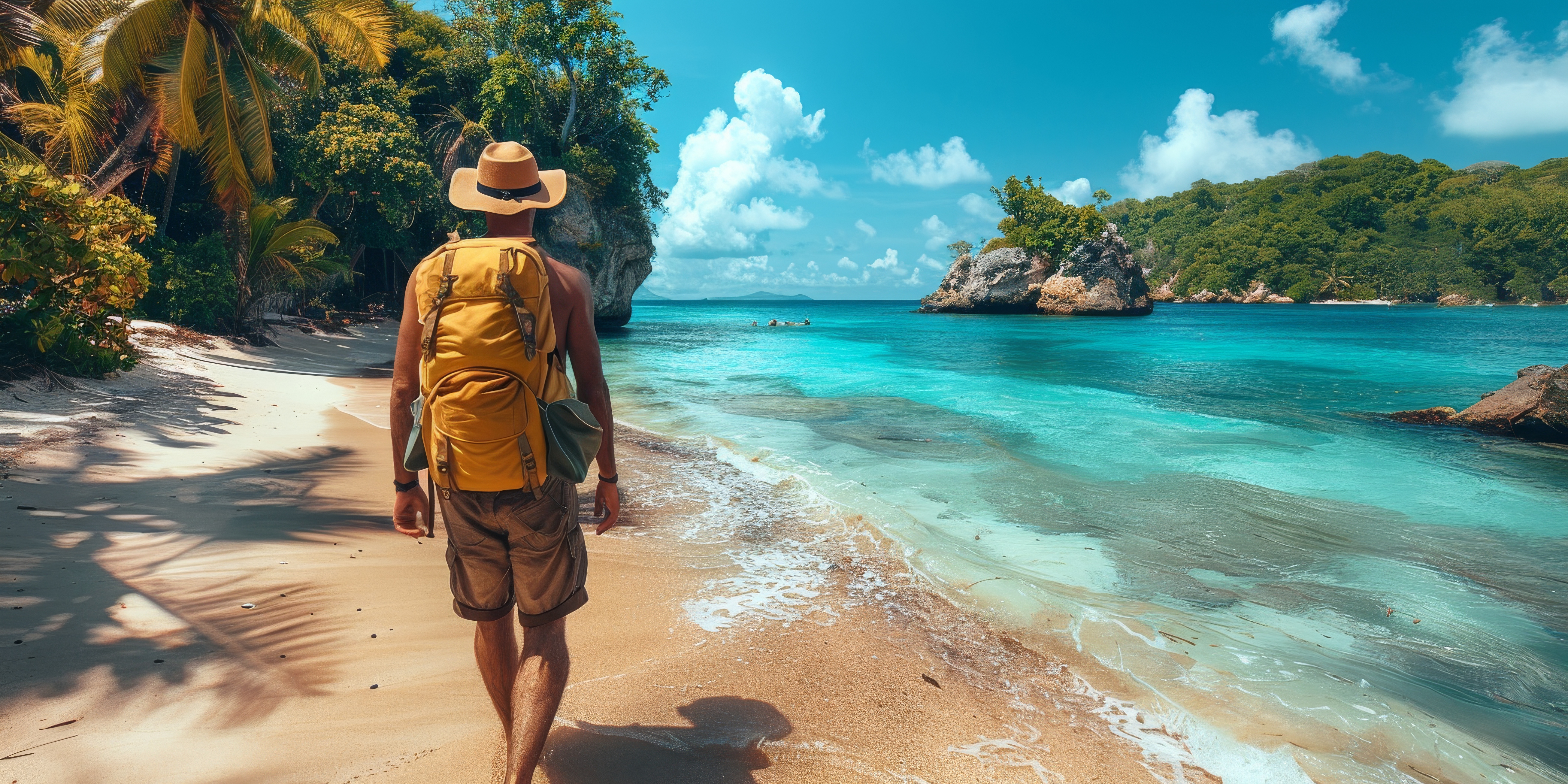 man-with-backpack-strolling-by-beach-fluffy-clouds.jpg